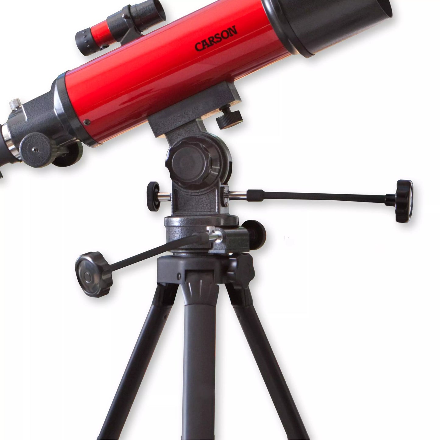 Carson 80mm Red Planet Refractor Telescope, Magnification Up to 56x, with Smartphone Adapter - Ecommerce Only