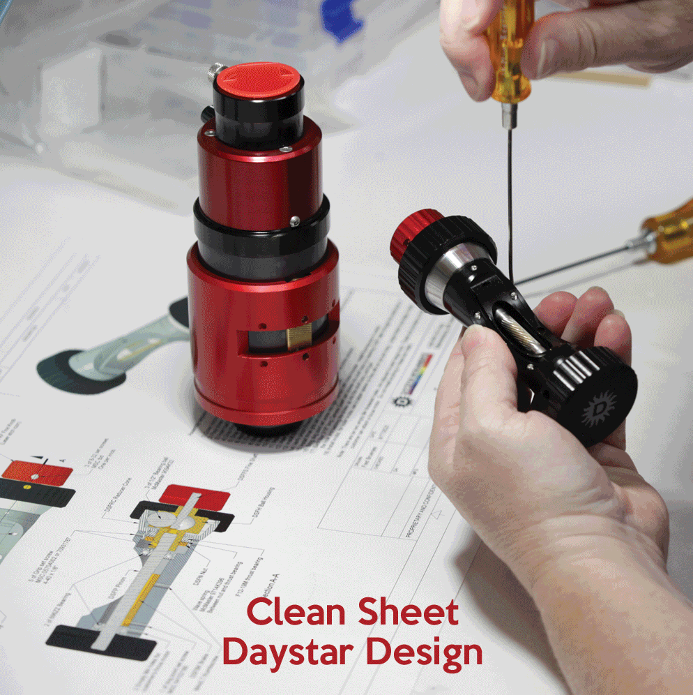 Daystar Sol 80mm Dedicated Hydrogen Alpha Solar Telescope