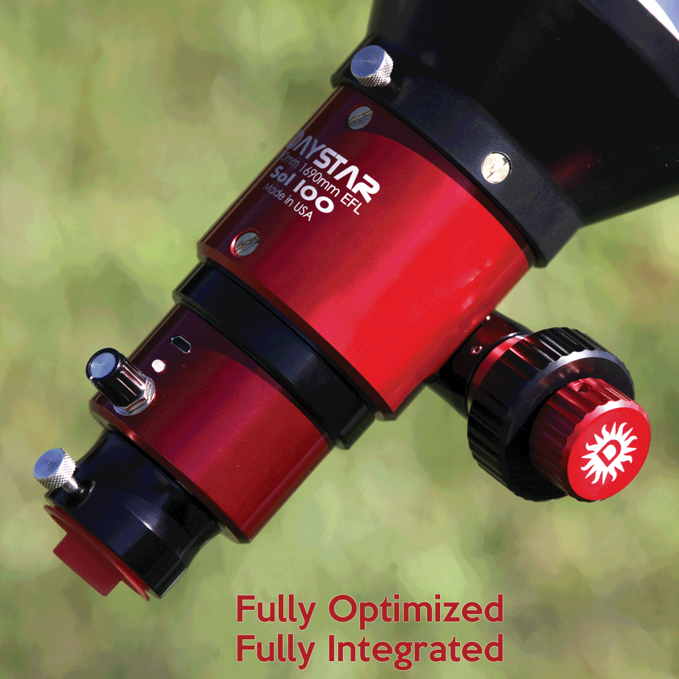 Daystar Sol 60mm Dedicated Hydrogen Alpha Solar Telescope