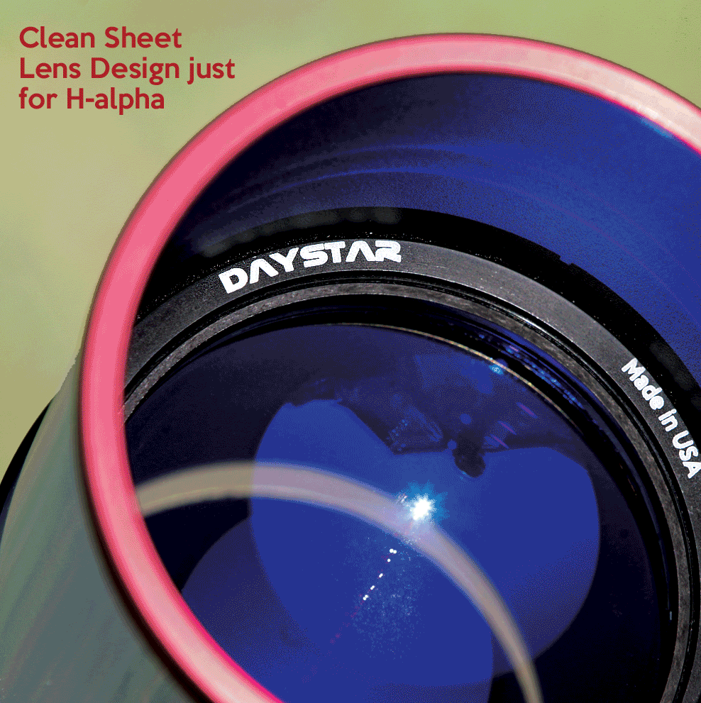 Daystar Sol 60mm Dedicated Hydrogen Alpha Solar Telescope