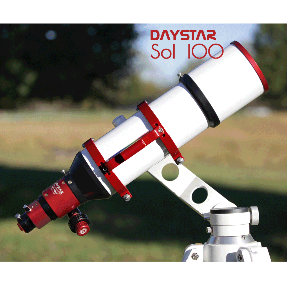 Daystar Sol 100mm Dedicated Hydrogen Alpha Solar Telescope
