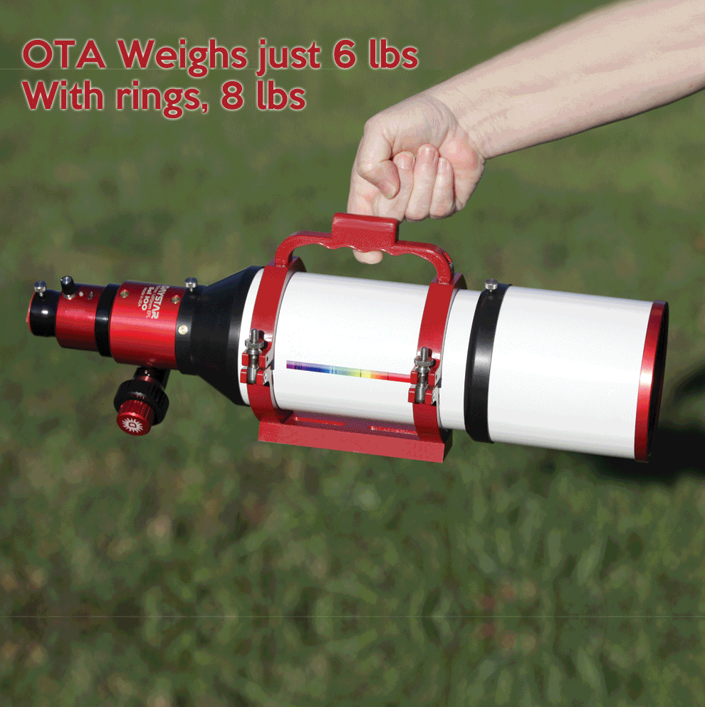 Daystar Sol 60mm Dedicated Hydrogen Alpha Solar Telescope