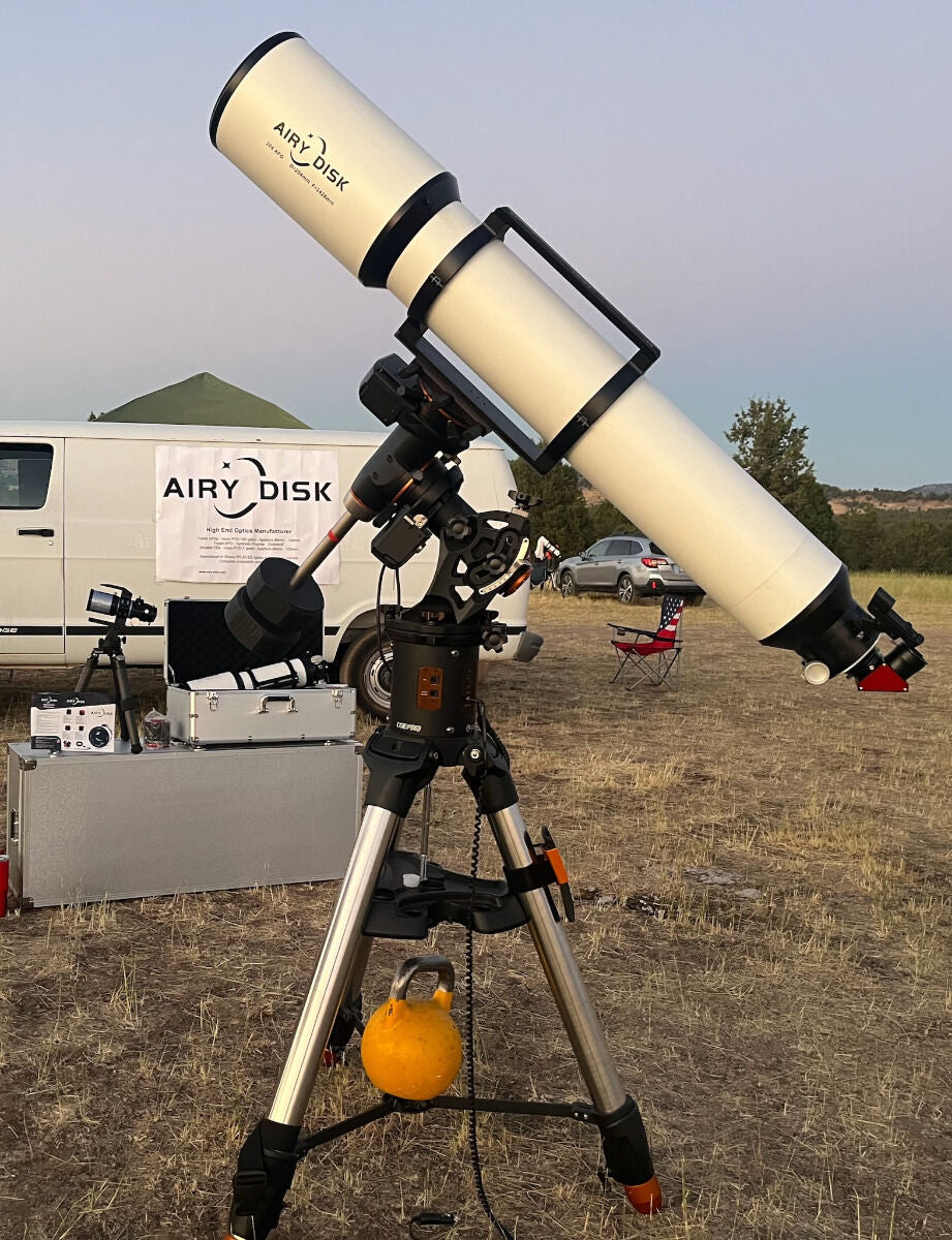 Airy Disk APO 204mm f/7 Triplet ED FK61 Apochromatic Refractor APO