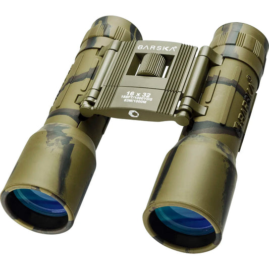 16x32mm Lucid View Compact Binoculars Blue Camo | AB10123