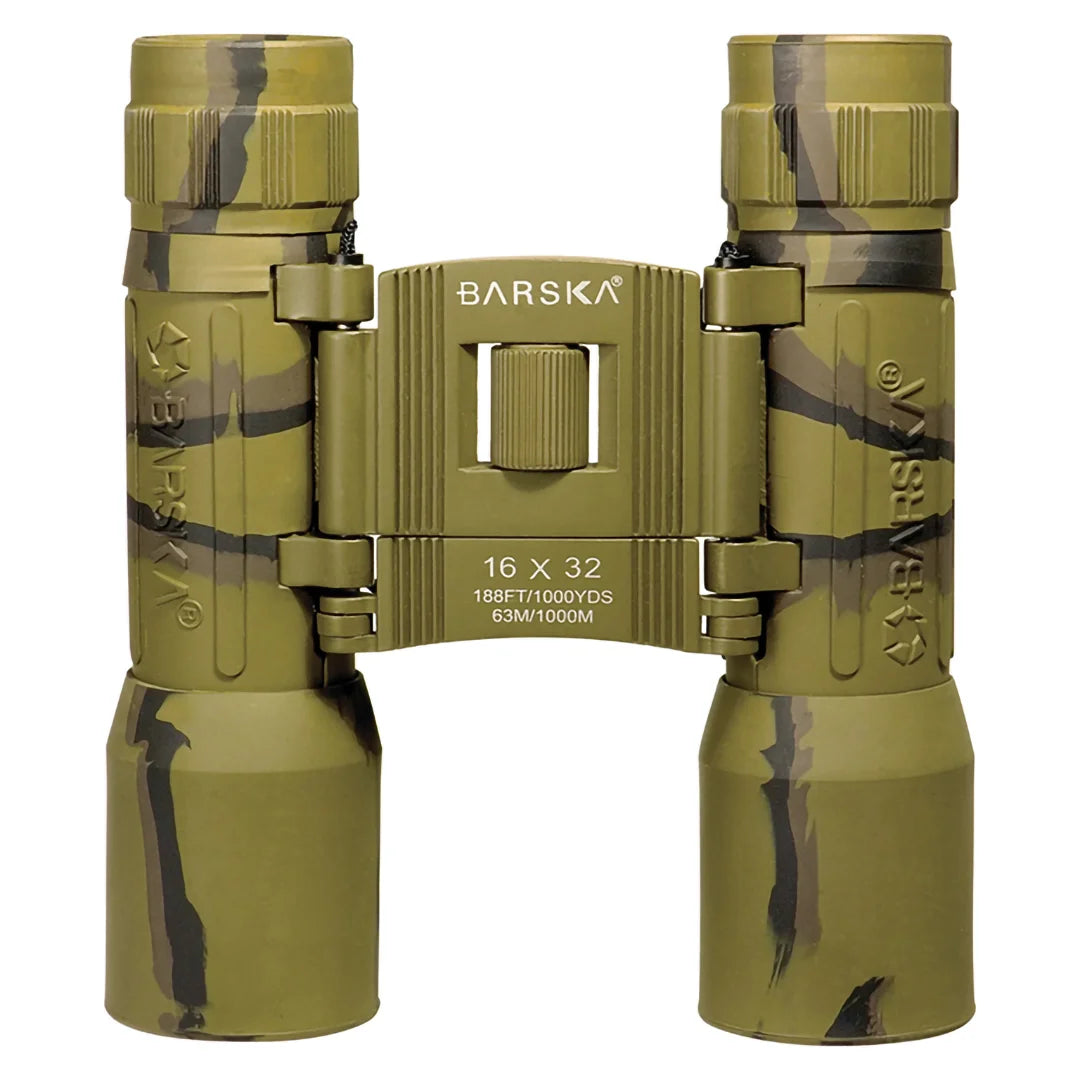 16x32mm Lucid View Compact Binoculars Blue Camo | AB10123
