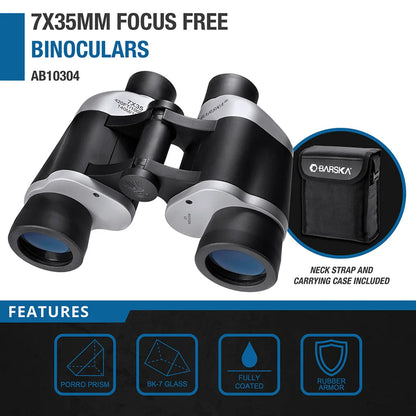 7x35mm Focus Free Binoculars | AB10304