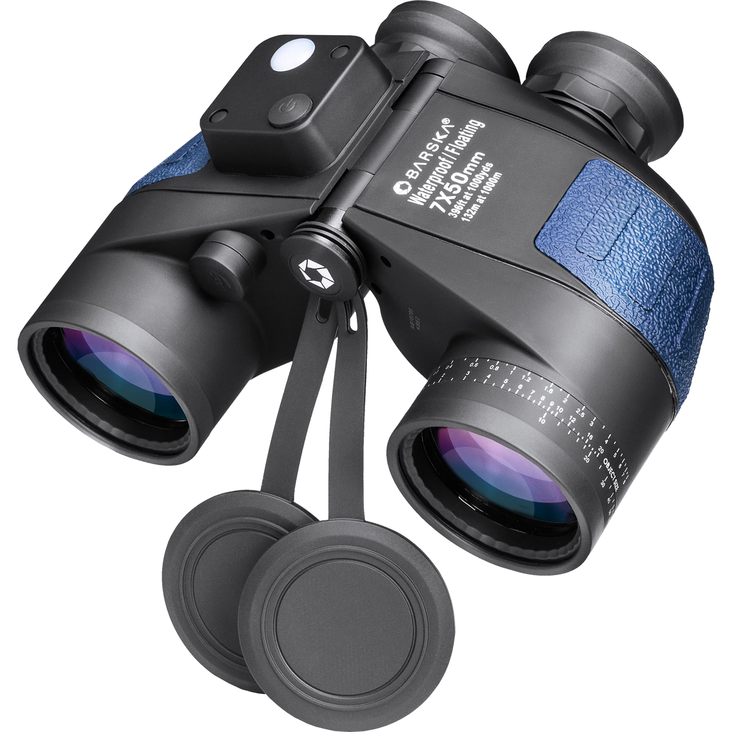 7x 50mm WP Deep Sea Floating Range Finding Reticle Binoculars | AB10798