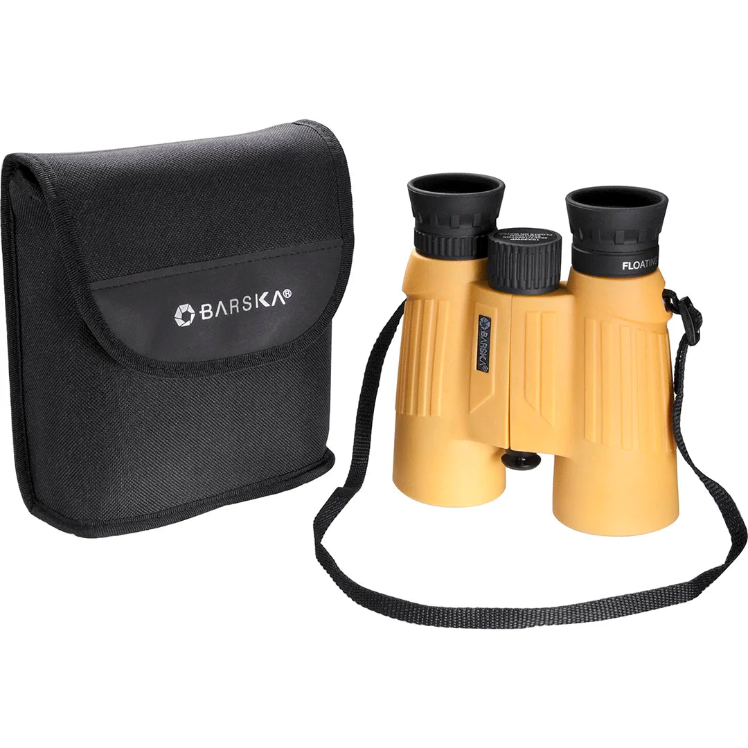 10x30mm WP Yellow Floatmaster Floating Binoculars | AB11092