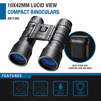10x42mm Lucid View Compact Binoculars | AB11364