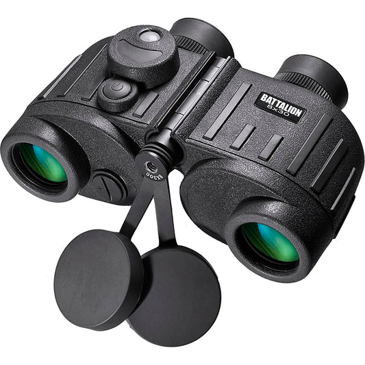 8x30mm WP Battalion Range Finding Reticle Illuminated Compass Binoculars | AB11776