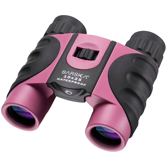 Barska Blueline 10X25 Binocular - Pink | AB12418