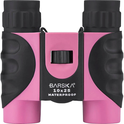 Barska Blueline 10X25 Binocular - Pink | AB12418