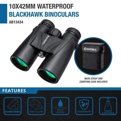 10x42mm WP Blackhawk Binoculars | AB13434