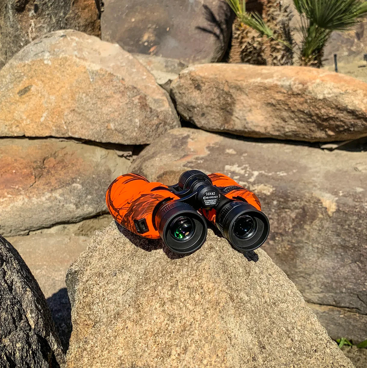 Barska  10x42mm Crossover Waterproof Binoculars, Mossy Oak® Blaze® Camo