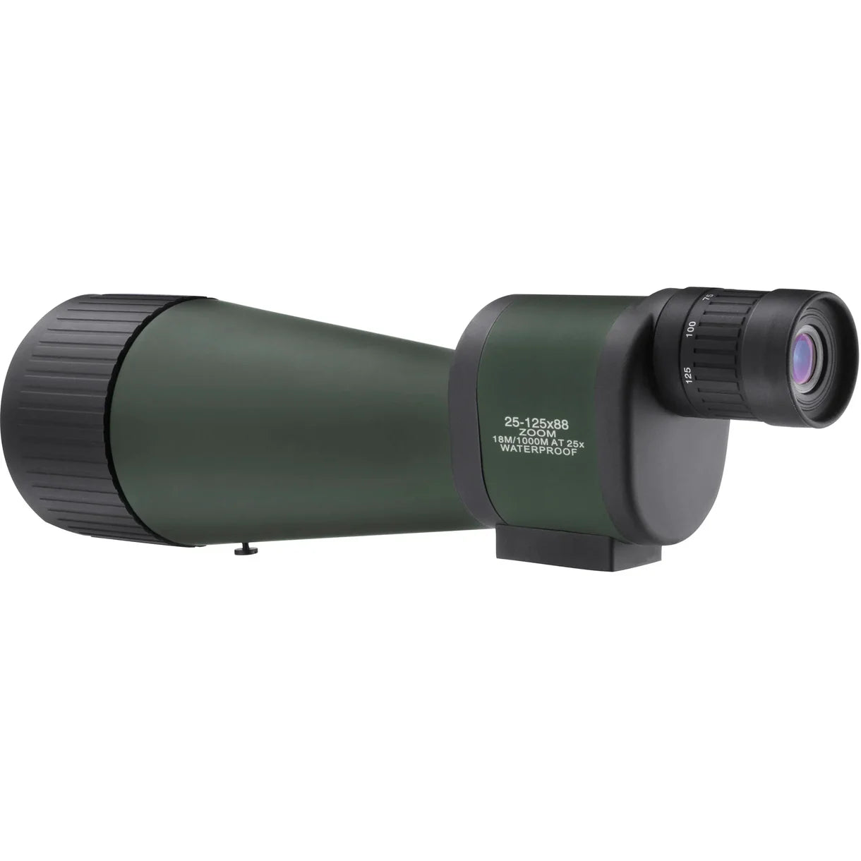 Barska  25-125x88mm Benchmark Waterproof Straight Spotting Scope w/ Soft and Hard Case