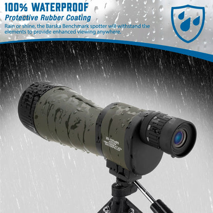 Barska Benchmark 18-90x88 Straight Spotting Scope w/ Soft and Hard Spotting Scope with Case | AD11334