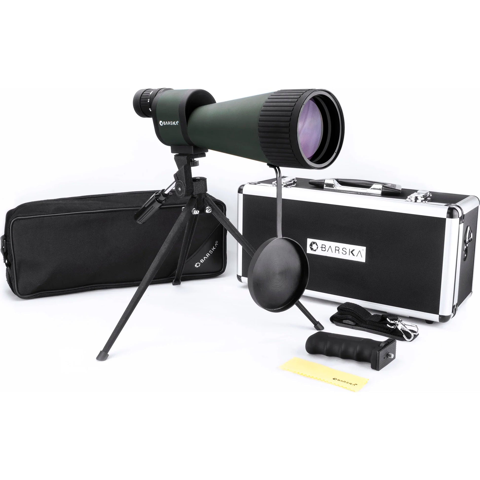 Barska Benchmark 18-90x88 Straight Spotting Scope w/ Soft and Hard Spotting Scope with Case | AD11334
