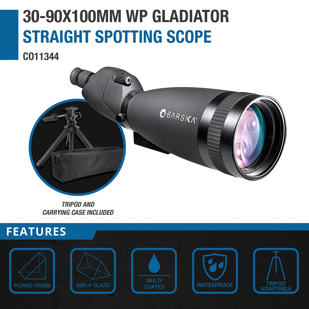 30 90x100mm WP Gladiator Spotting Scope | AD11344