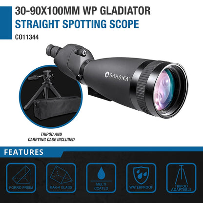 30 90x100mm WP Gladiator Spotting Scope | AD11344
