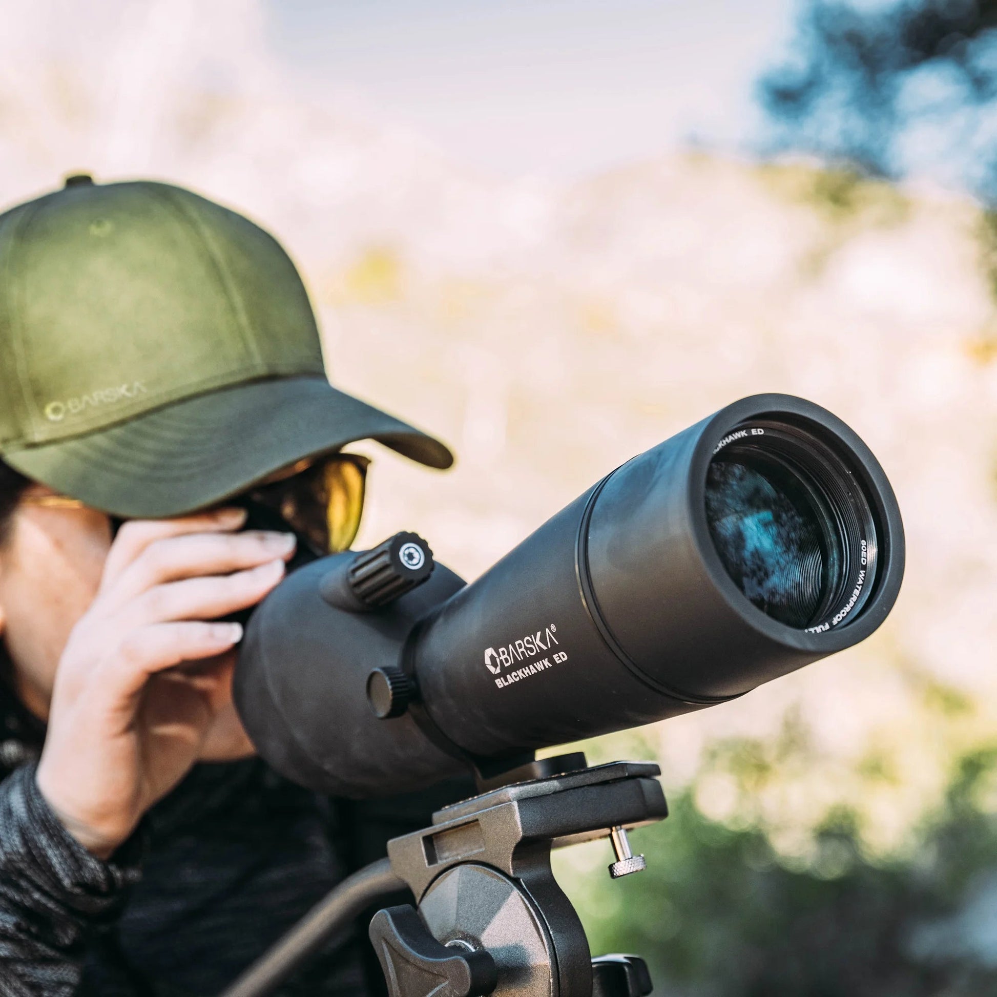 20 60x60mm Blackhawk ED Spotting Scope Angled | AD11520