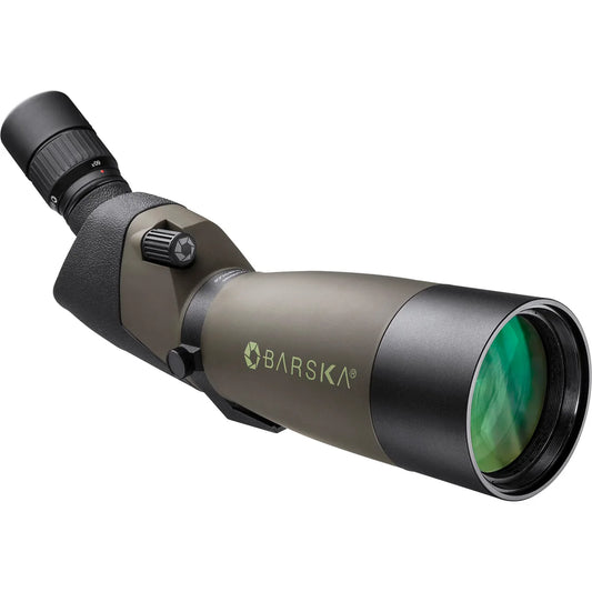 Barska  20-60x80mm Blackhawk Waterproof Angled Spotting Scope w/ Soft and Hard Case