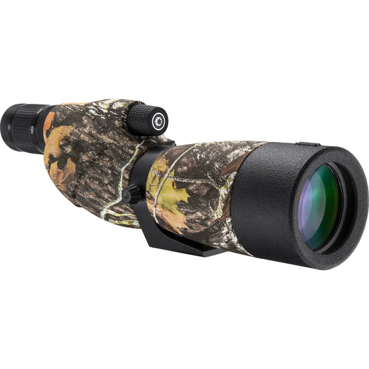 Barska  20-60x65mm Level Waterproof Straight Spotting Scope, Mossy Oak® Break-Up® Camo