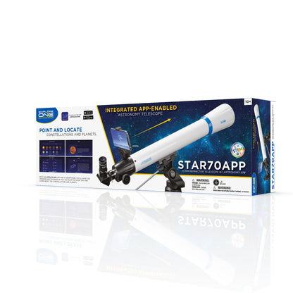 Explore One StarApp 70mm Refractor Telescope product image 2