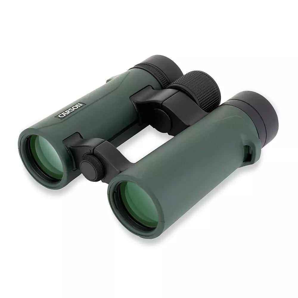 Carson 10x34mm RD Series Binoculars - Waterproof, Open Bridge