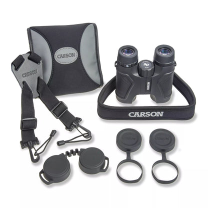 Carson 8x32mm 3D Series Binoculars with High Definition Optics and ED Glass