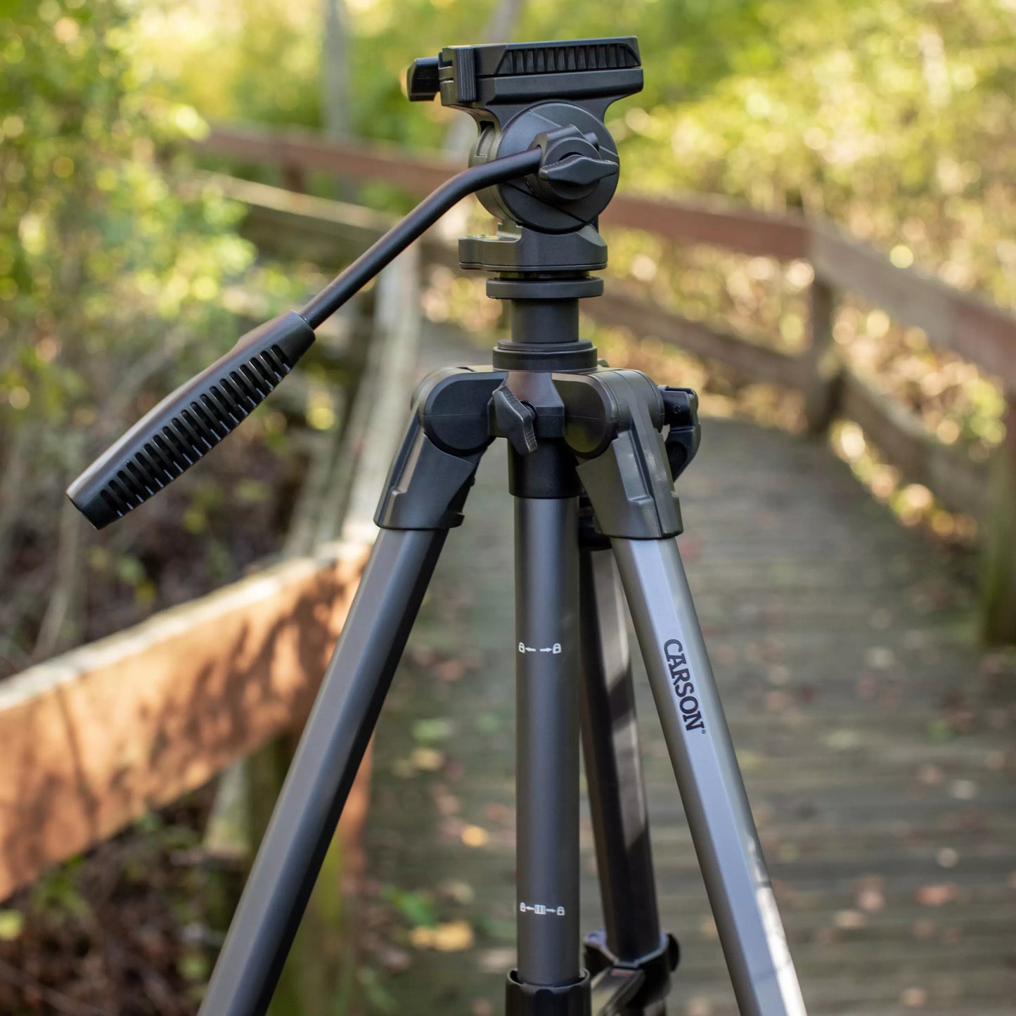 Carson The Rock 65.1" 3-Way Panhead Tripod