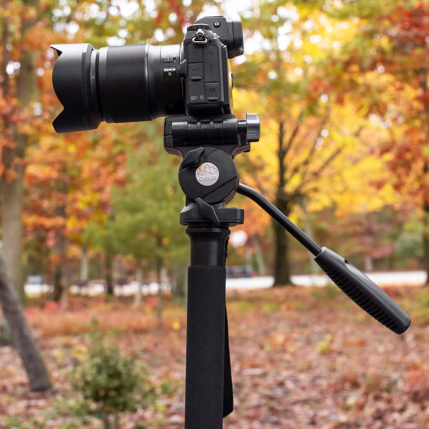 Carson The Rock 57.4" 3-Way Panhead Monopod